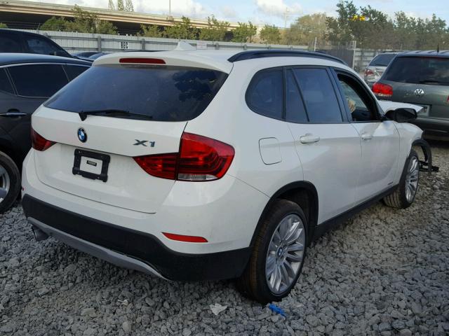 WBAVM1C50FVZ94505 - 2015 BMW X1 SDRIVE2 WHITE photo 4