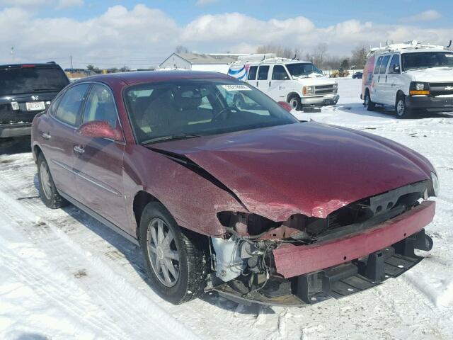 2G4WC582791183009 - 2009 BUICK LACROSSE C MAROON photo 1