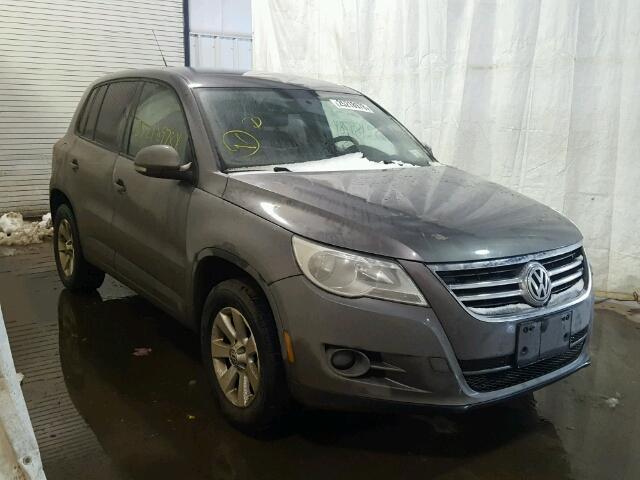 WVGAV7AX8AW536070 - 2010 VOLKSWAGEN TIGUAN S GRAY photo 1