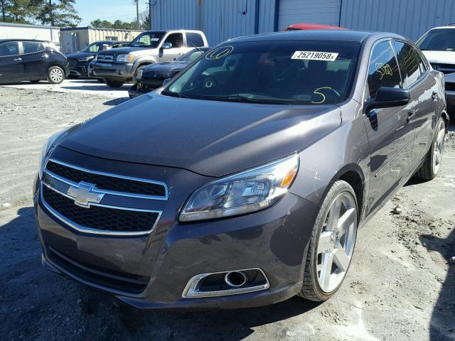 1G11B5SA7DF350416 - 2013 CHEVROLET MALIBU LS CHARCOAL photo 2