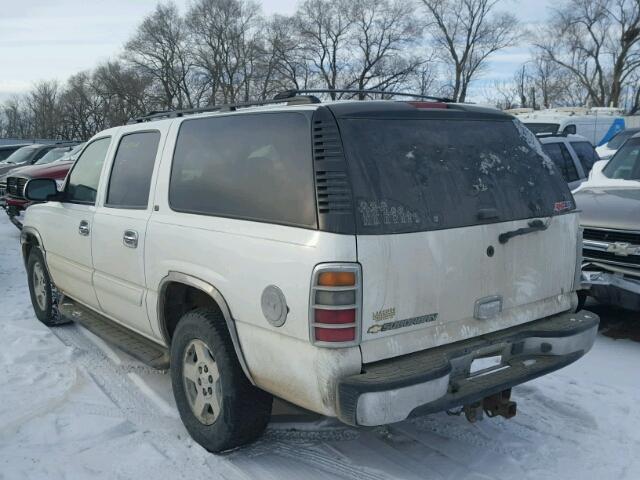 1GNEC16Z06J178221 - 2006 CHEVROLET SUBURBAN C WHITE photo 3