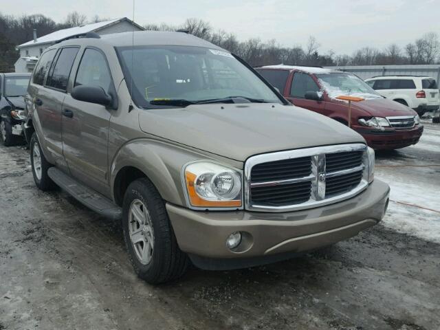 1D4HB48D25F564901 - 2005 DODGE DURANGO SL TAN photo 1