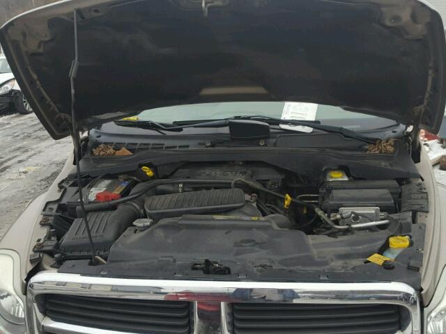 1D4HB48D25F564901 - 2005 DODGE DURANGO SL TAN photo 7