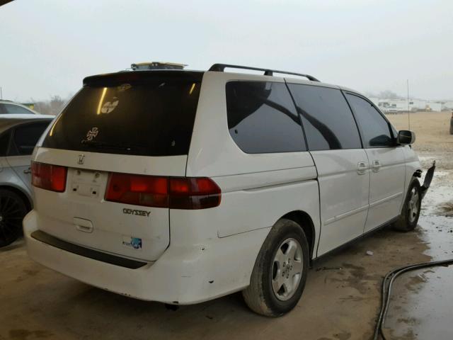 2HKRL18631H624439 - 2001 HONDA ODYSSEY EX WHITE photo 4