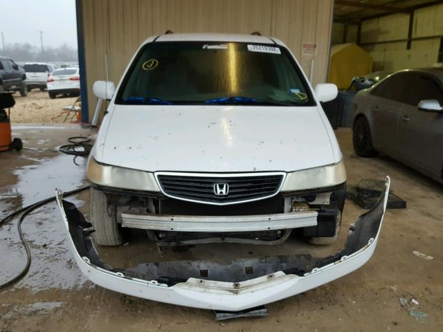 2HKRL18631H624439 - 2001 HONDA ODYSSEY EX WHITE photo 9