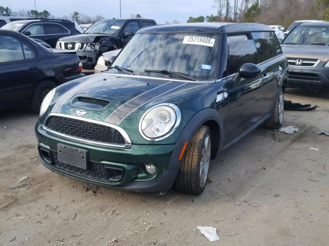 WMWZG3C51BTY35552 - 2011 MINI COOPER S C GREEN photo 2