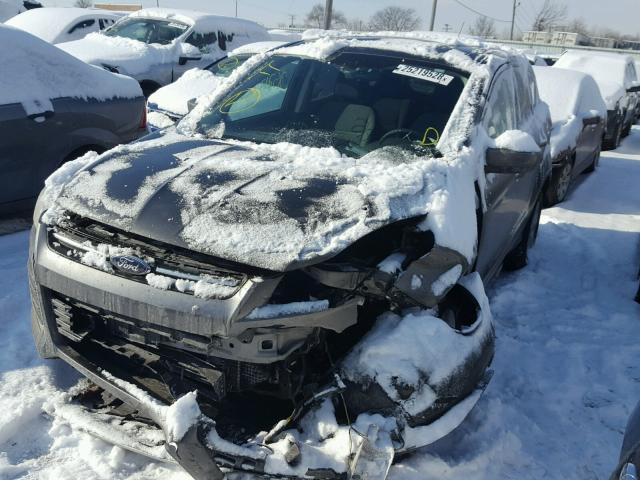 1FMCU0GX6EUB69746 - 2014 FORD ESCAPE SE GRAY photo 2