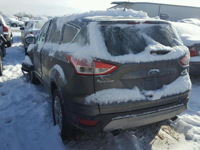 1FMCU0GX6EUB69746 - 2014 FORD ESCAPE SE GRAY photo 3