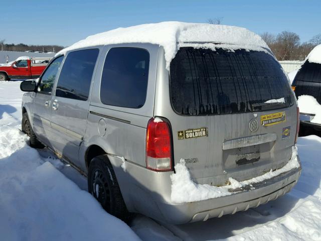 5GADV23L46D138146 - 2006 BUICK TERRAZA CX SILVER photo 3