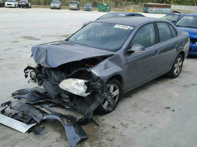 3VWPF71K86M659825 - 2006 VOLKSWAGEN JETTA VALU GRAY photo 2