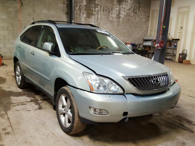 2T2HK31U98C084607 - 2008 LEXUS RX 350 GREEN photo 1