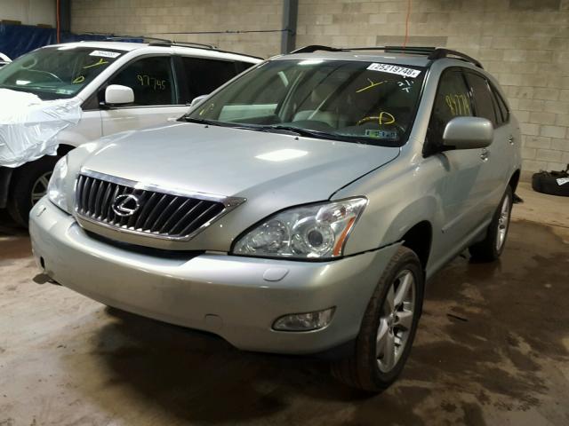 2T2HK31U98C084607 - 2008 LEXUS RX 350 GREEN photo 2