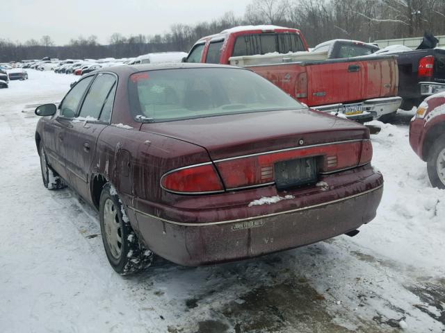 2G4WS52M1X1524964 - 1999 BUICK CENTURY CU MAROON photo 3