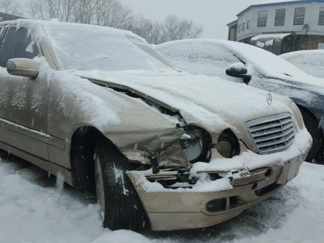 WDBJF82J52X070805 - 2002 MERCEDES-BENZ E 320 4MAT GOLD photo 9