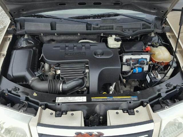 1G8AL58FX6Z116306 - 2006 SATURN ION LEVEL GOLD photo 7