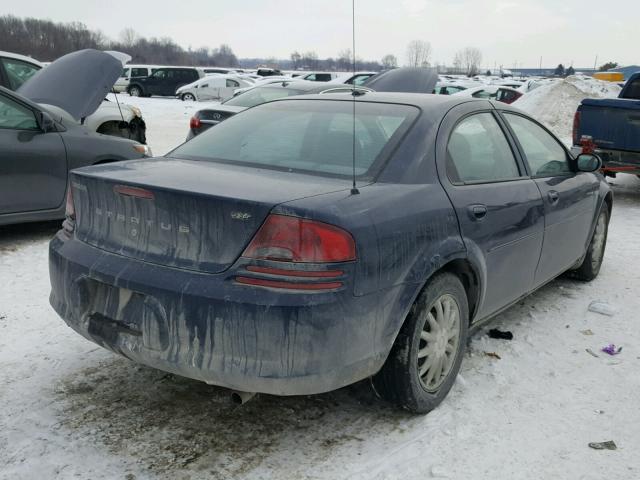 1B3EL46X16N288004 - 2006 DODGE STRATUS SX BLUE photo 4