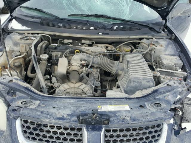 1B3EL46X16N288004 - 2006 DODGE STRATUS SX BLUE photo 7