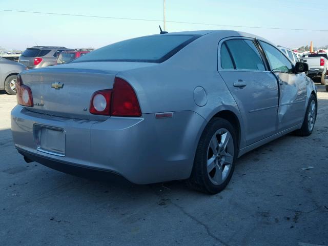 1G1ZH57B78F213095 - 2008 CHEVROLET MALIBU 1LT SILVER photo 4