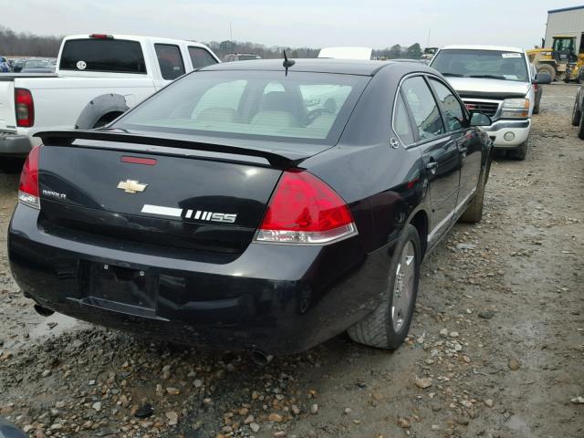 2G1WD58C369289909 - 2006 CHEVROLET IMPALA SUP BLACK photo 4