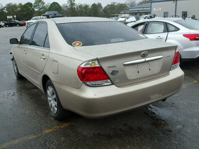 4T1BE32K86U716300 - 2006 TOYOTA CAMRY LE GOLD photo 3