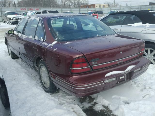 1G3HC52K4V4841972 - 1997 OLDSMOBILE REGENCY BURGUNDY photo 3