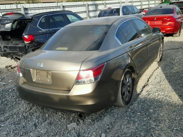 JHMCP26398C020956 - 2008 HONDA ACCORD LX GOLD photo 4