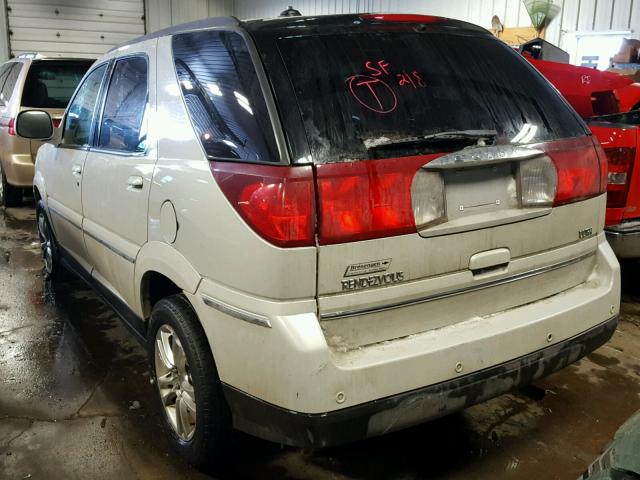 3G5DA03775S555591 - 2005 BUICK RENDEZVOUS WHITE photo 3