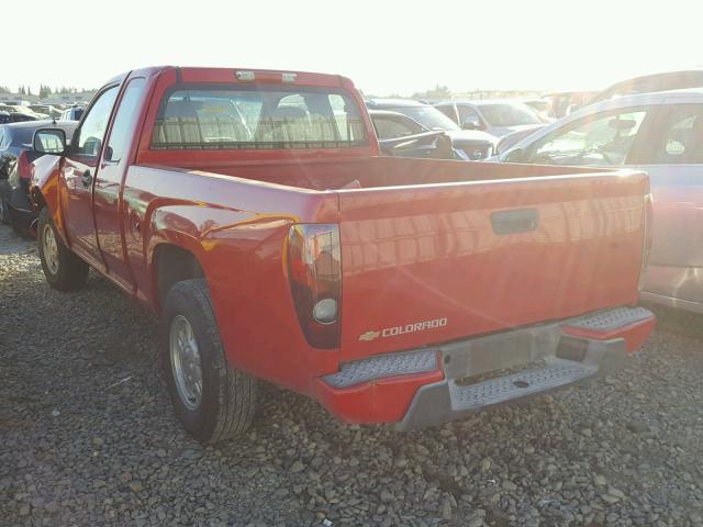 1GCCS198558245584 - 2005 CHEVROLET COLORADO RED photo 3