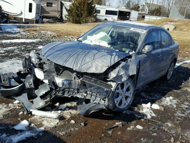 JM1BK324971644136 - 2007 MAZDA 3 S GRAY photo 2