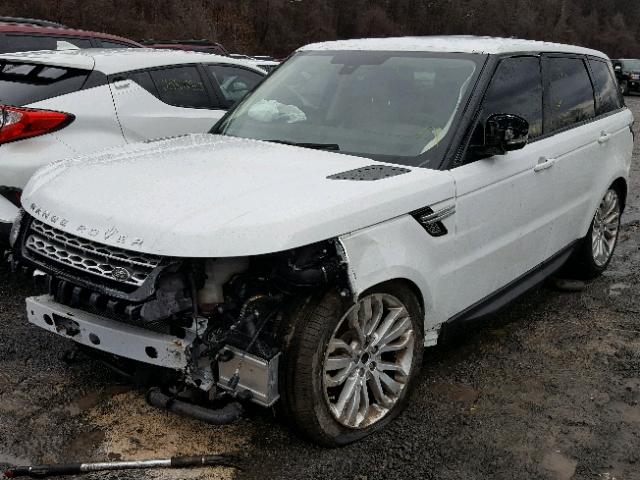 SALWR2FK0HA673616 - 2017 LAND ROVER RANGE ROVE WHITE photo 2