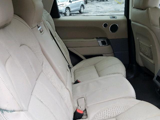 SALWR2FK0HA673616 - 2017 LAND ROVER RANGE ROVE WHITE photo 6