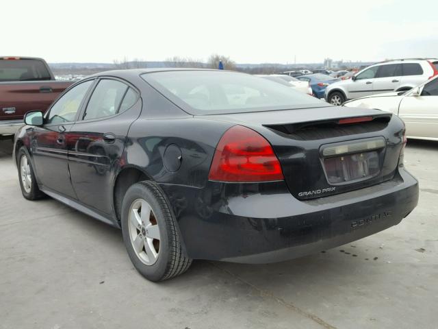 2G2WP552461142978 - 2006 PONTIAC GRAND PRIX BLACK photo 3