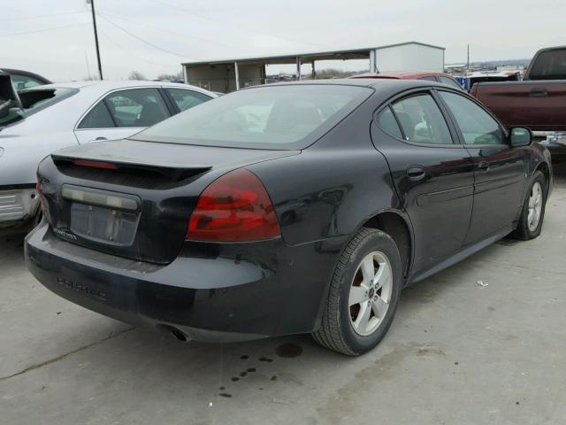 2G2WP552461142978 - 2006 PONTIAC GRAND PRIX BLACK photo 4