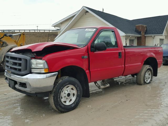 1FTNF21L83ED80334 - 2003 FORD F250 SUPER RED photo 2