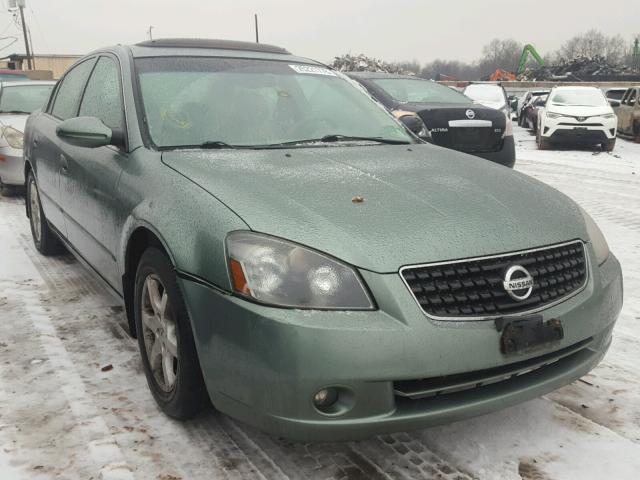 1N4AL11E85C390997 - 2005 NISSAN ALTIMA S GREEN photo 1