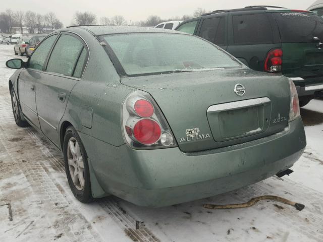 1N4AL11E85C390997 - 2005 NISSAN ALTIMA S GREEN photo 3