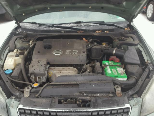 1N4AL11E85C390997 - 2005 NISSAN ALTIMA S GREEN photo 7