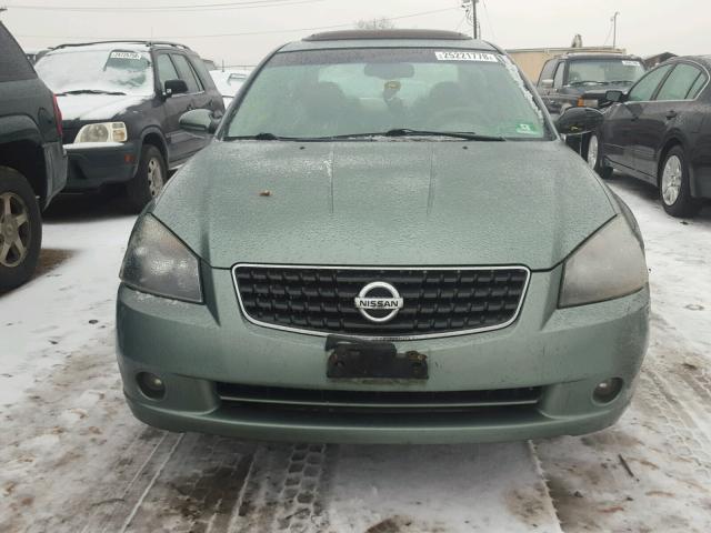 1N4AL11E85C390997 - 2005 NISSAN ALTIMA S GREEN photo 9