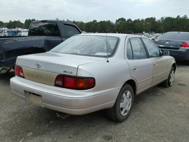 JT2BF12K2T0173320 - 1996 TOYOTA CAMRY LE TAN photo 4