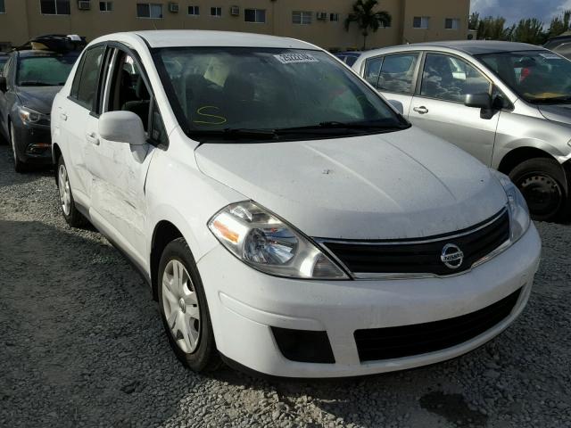 3N1BC1AP0BL408315 - 2011 NISSAN VERSA S WHITE photo 1