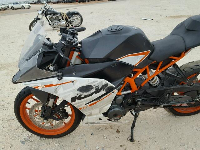 MD2JYJ400FC224514 - 2015 KTM 390 DUKE ORANGE photo 9