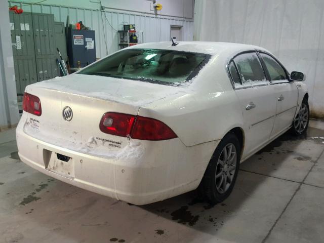 1G4HD57256U187535 - 2006 BUICK LUCERNE CX WHITE photo 4