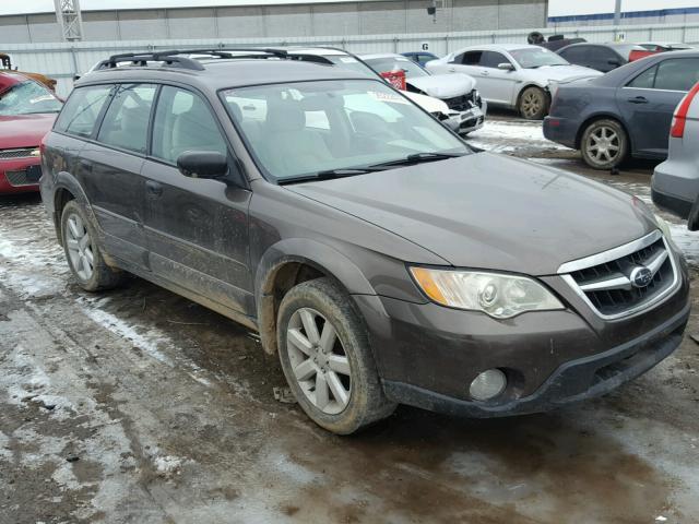 4S4BP61C687327730 - 2008 SUBARU OUTBACK 2. BROWN photo 1