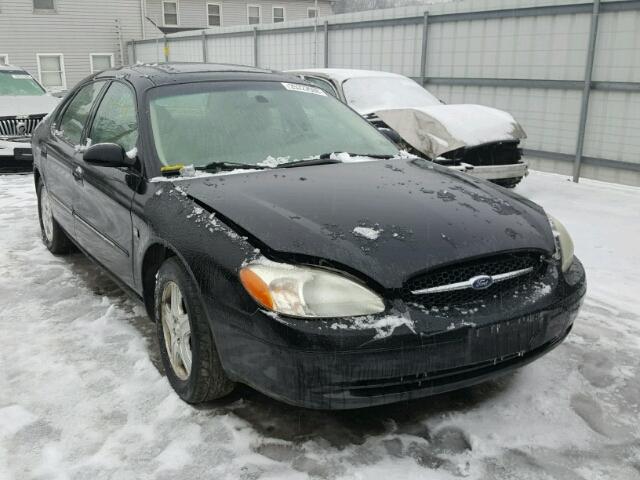 1FAFP56S92A269760 - 2002 FORD TAURUS SEL BLACK photo 1