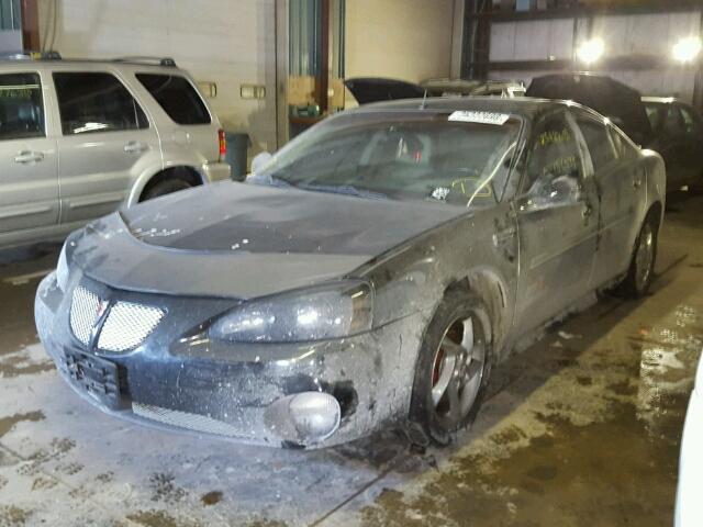 2G2WR544841234119 - 2004 PONTIAC GRAND PRIX BLACK photo 2
