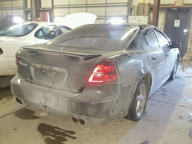 2G2WR544841234119 - 2004 PONTIAC GRAND PRIX BLACK photo 4