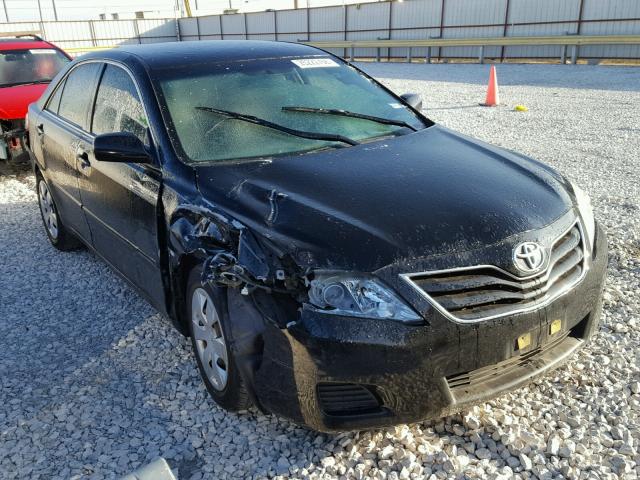 4T4BF3EKXBR165666 - 2011 TOYOTA CAMRY BASE BLACK photo 1