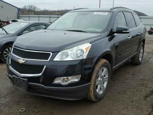 1GNKRGEDXBJ418752 - 2011 CHEVROLET TRAVERSE L CHARCOAL photo 2