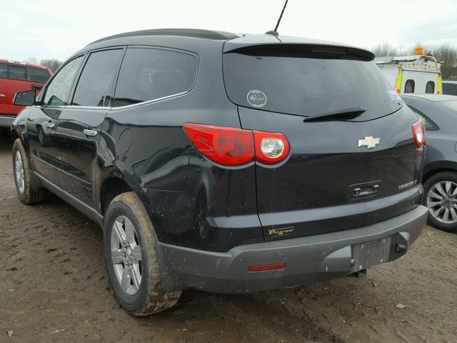 1GNKRGEDXBJ418752 - 2011 CHEVROLET TRAVERSE L CHARCOAL photo 3