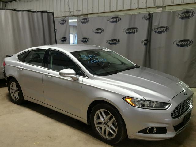 3FA6P0HRXDR367718 - 2013 FORD FUSION SE SILVER photo 1